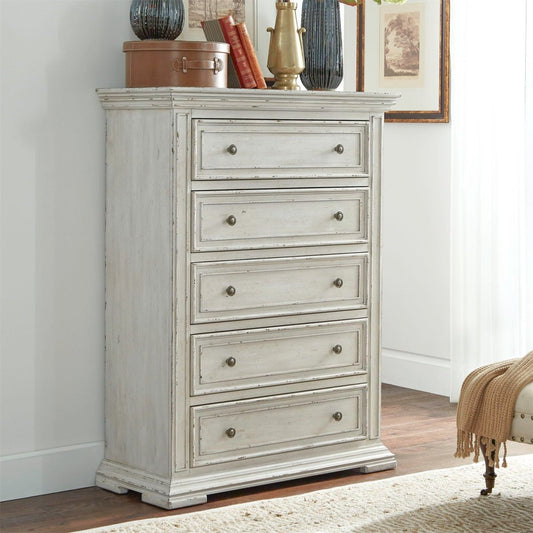 Big Valley - 5 Drawer Chest Accent Chests by Liberty Furniture - Walls Furniture & Mattress