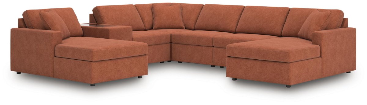 Modmax - Sectional - Spice Stationary Sectionals by Signature Design by Ashley® - Walls Furniture & Mattress
