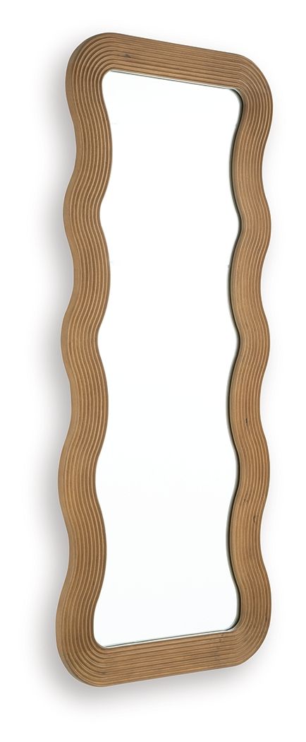 Ellisonville - Brown - Floor Mirror Floor Mirrors by Signature Design by Ashley® - Walls Furniture & Mattress