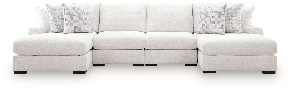 Misty - Lakes - Sectional Stationary Sectionals by Signature Design by Ashley® - Walls Furniture & Mattress