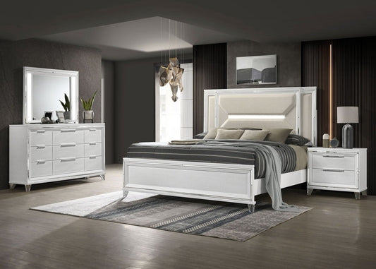 Marmore - Bedroom Set 4 Piece Bedroom Sets by Coaster Fine Furniture - Walls Furniture & Mattress
