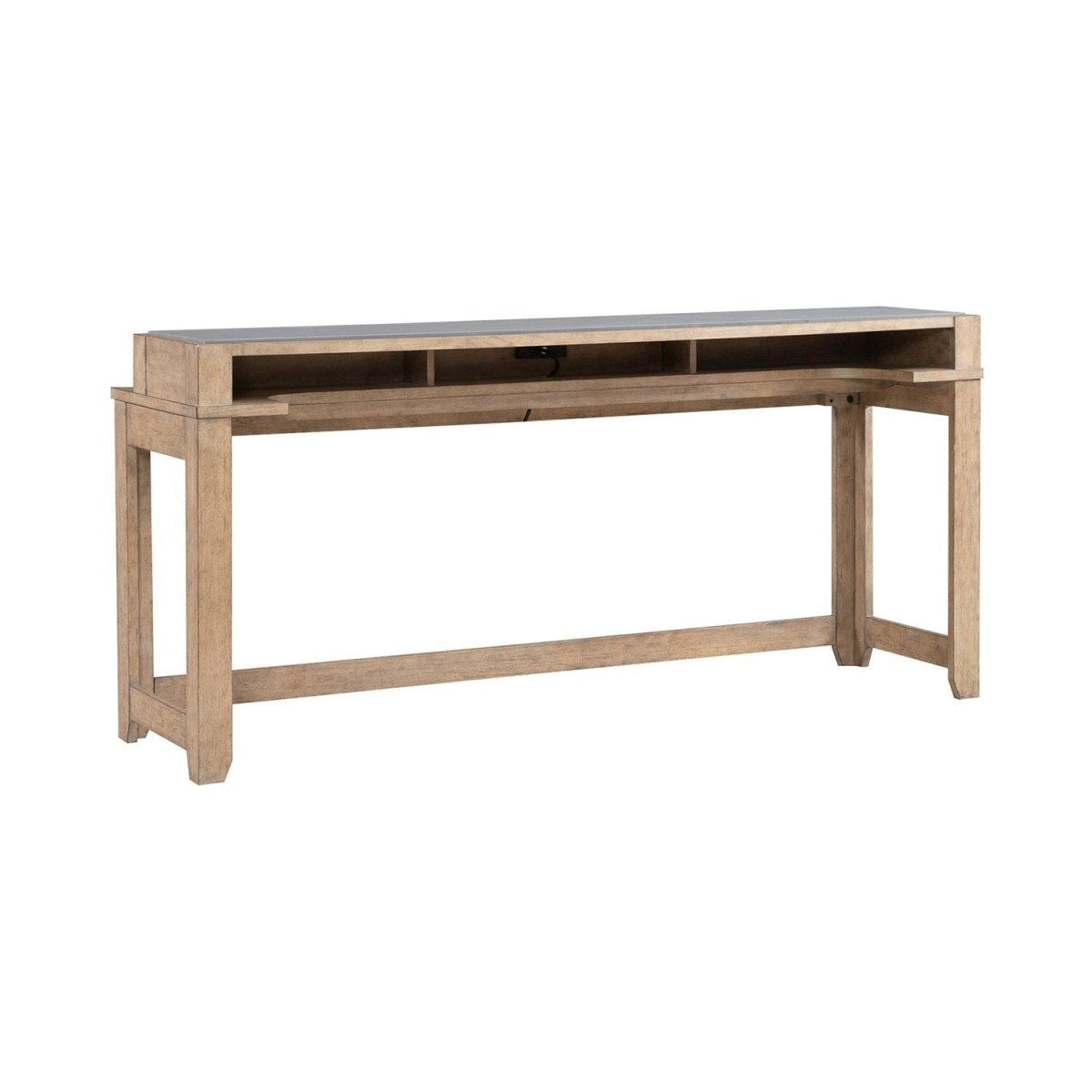 Millstone - Console Bar Table - Nutmeg Console Tables by Liberty Furniture - Walls Furniture & Mattress