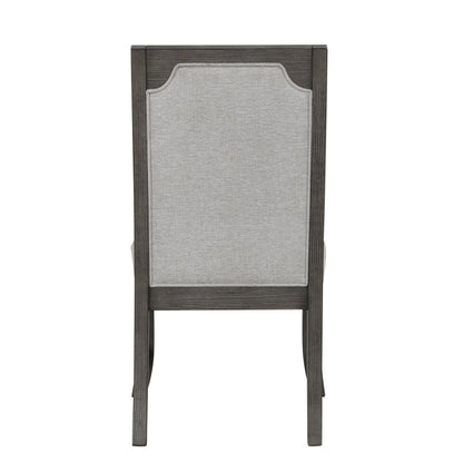 Lisbon - Dining Side Chair (Set of 2) - Gray Chair Sets by New Classic - Walls Furniture & Mattress