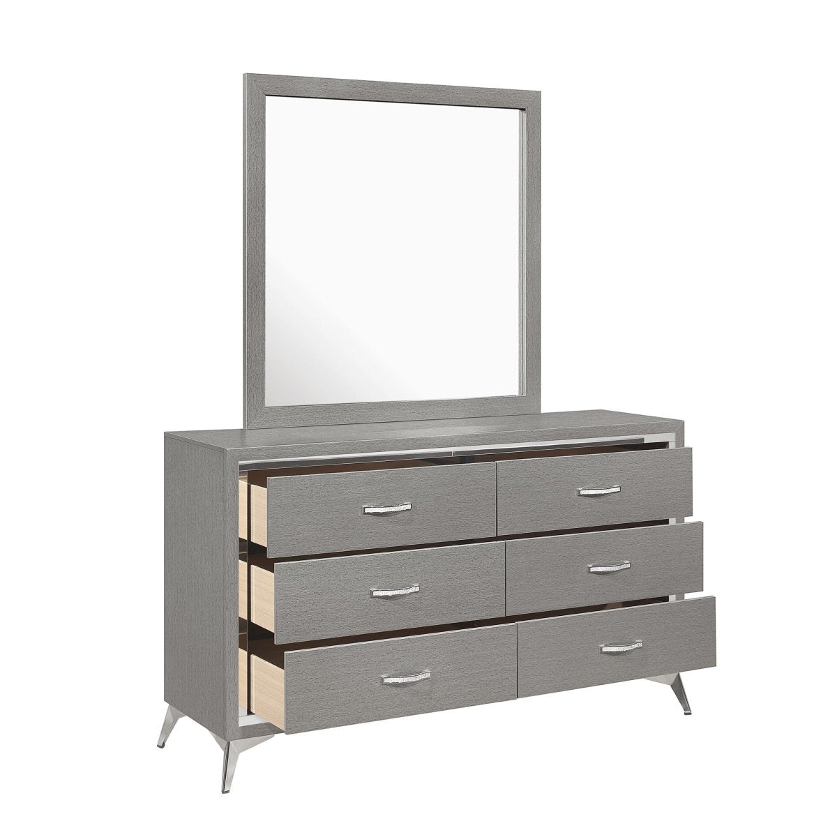 Huxley - Dresser Dresser & Mirror by New Classic - Walls Furniture & Mattress