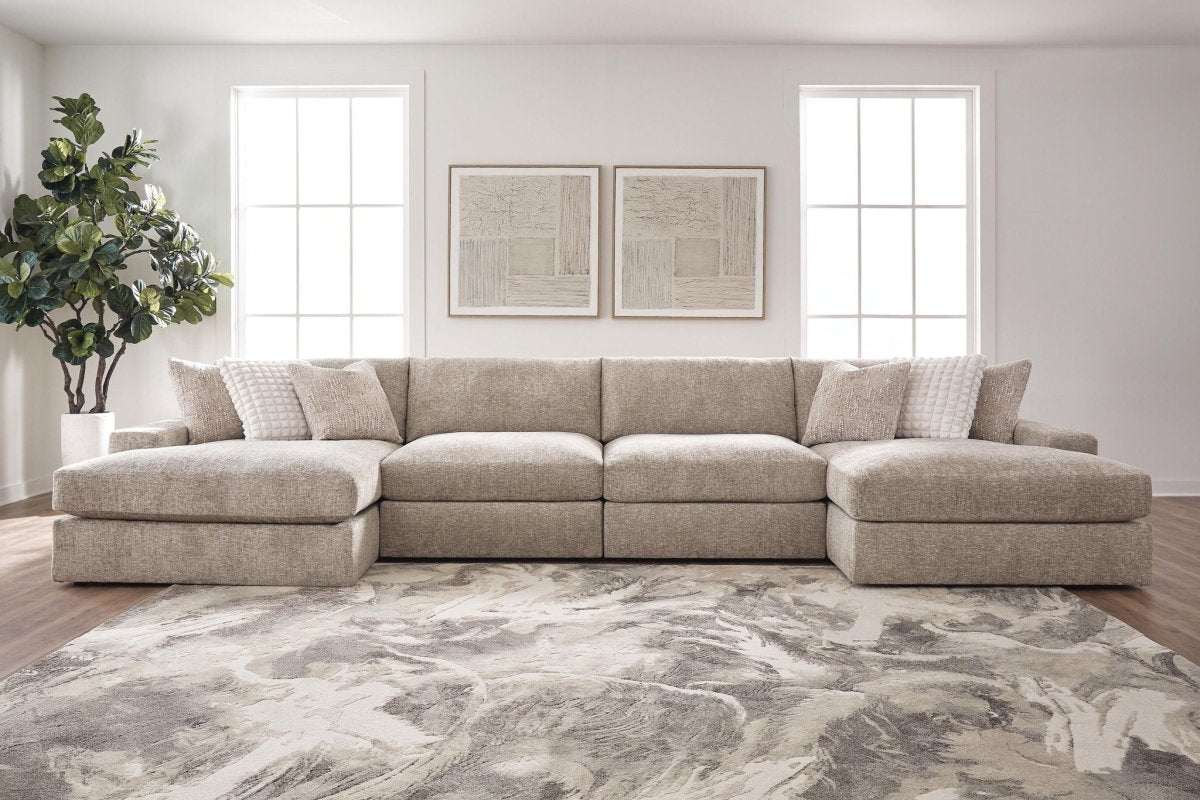 Nexora-Court - Sectional Stationary Sectionals by Signature Design by Ashley® - Walls Furniture & Mattress