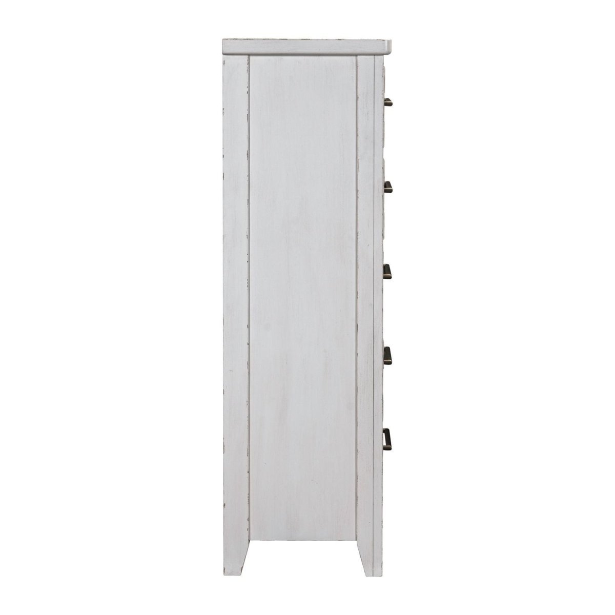 Backroads - 5 Drawer Chest - White Accent Chests by Liberty Furniture - Walls Furniture & Mattress