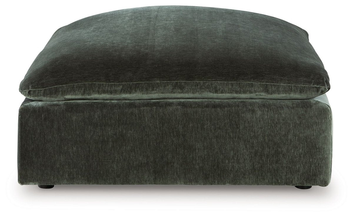 Carriage View - Jade - Oversized Accent Ottoman Accent Ottomans by Benchcraft® - Walls Furniture & Mattress