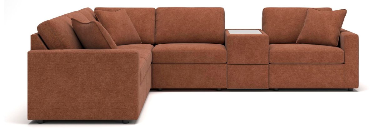 Modmax - Sectional - Spice Stationary Sectionals by Signature Design by Ashley® - Walls Furniture & Mattress