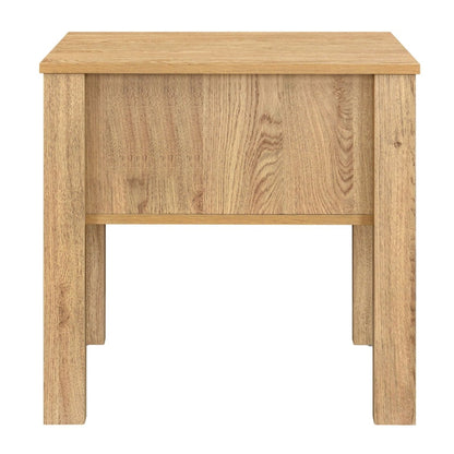 Thayer - One Drawer End Table/Bedside Table - Natural End Tables by New Classic - Walls Furniture & Mattress