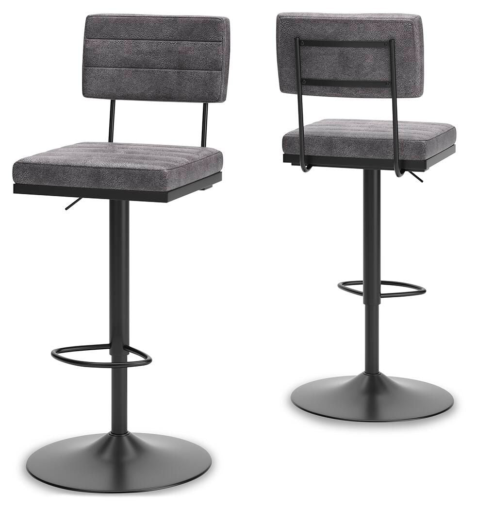 Strumford - Tall Swivel Barstool (Set of 2) Stool Sets by Signature Design by Ashley® - Walls Furniture & Mattress