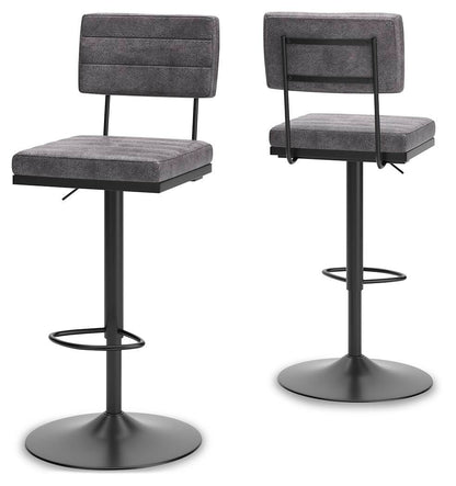 Strumford - Tall Swivel Barstool (Set of 2) Stool Sets by Signature Design by Ashley® - Walls Furniture & Mattress
