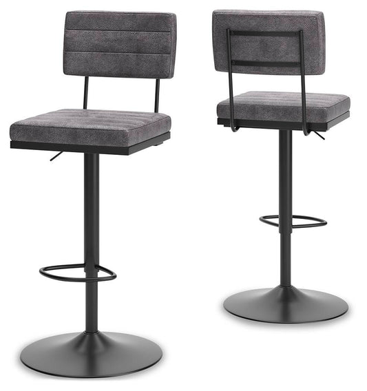 Strumford - Tall Swivel Barstool (Set of 2) Stool Sets by Signature Design by Ashley® - Walls Furniture & Mattress
