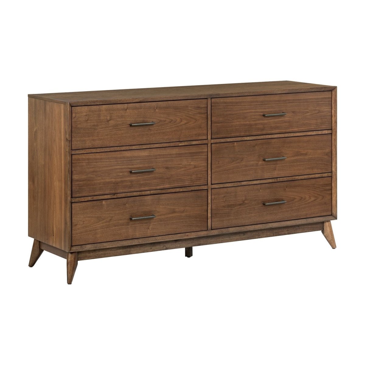 Century Modern - 6 Drawer Dresser - Light Brown Dressers by Liberty Furniture - Walls Furniture & Mattress