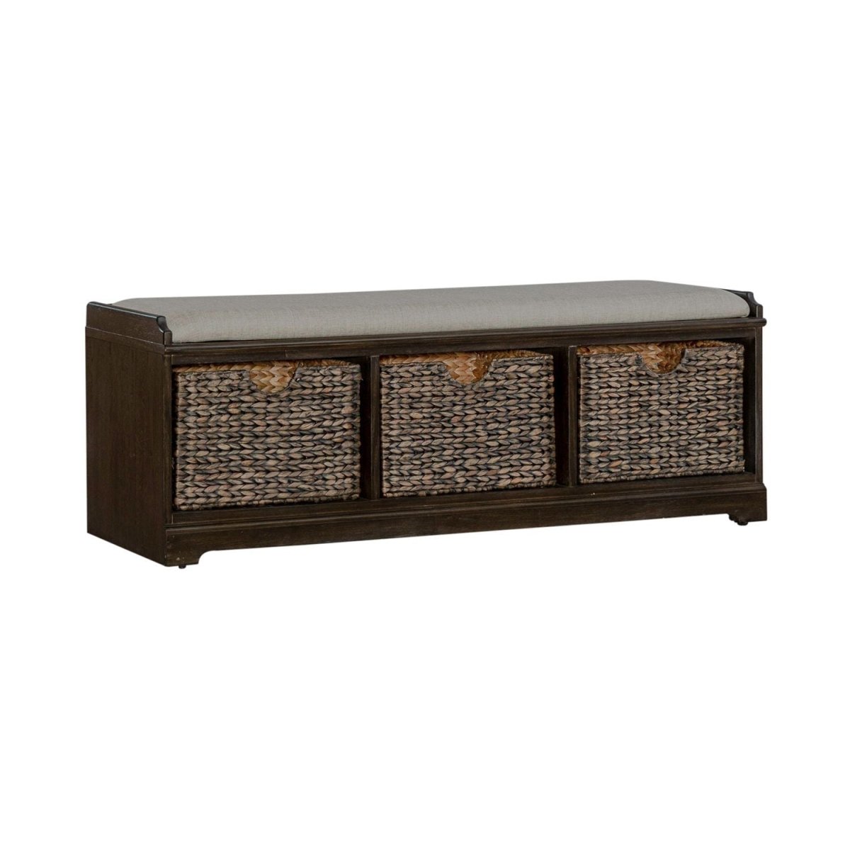 Mill Creek - Wall Bench - Dark Brown