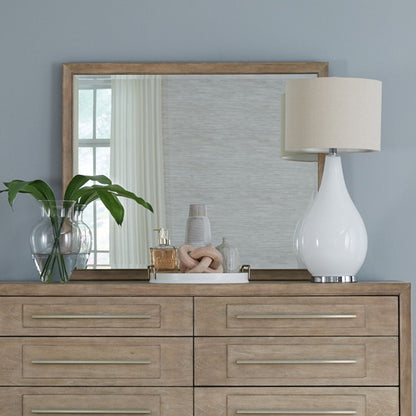 Brentwood - Landscape Mirror - Sandstone Landscape Mirrors by Liberty Furniture - Walls Furniture & Mattress