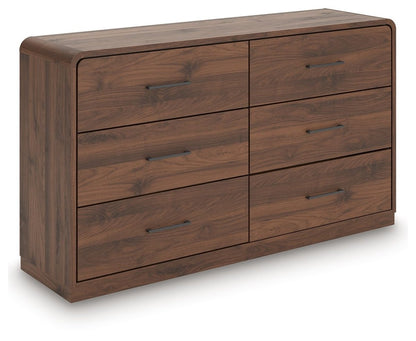 Fortlorn - Walnut Brown - Dresser Dressers by Signature Design by Ashley® - Walls Furniture & Mattress
