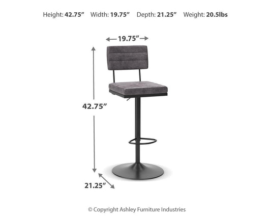 Strumford - Tall Swivel Barstool (Set of 2) Stool Sets by Signature Design by Ashley® - Walls Furniture & Mattress