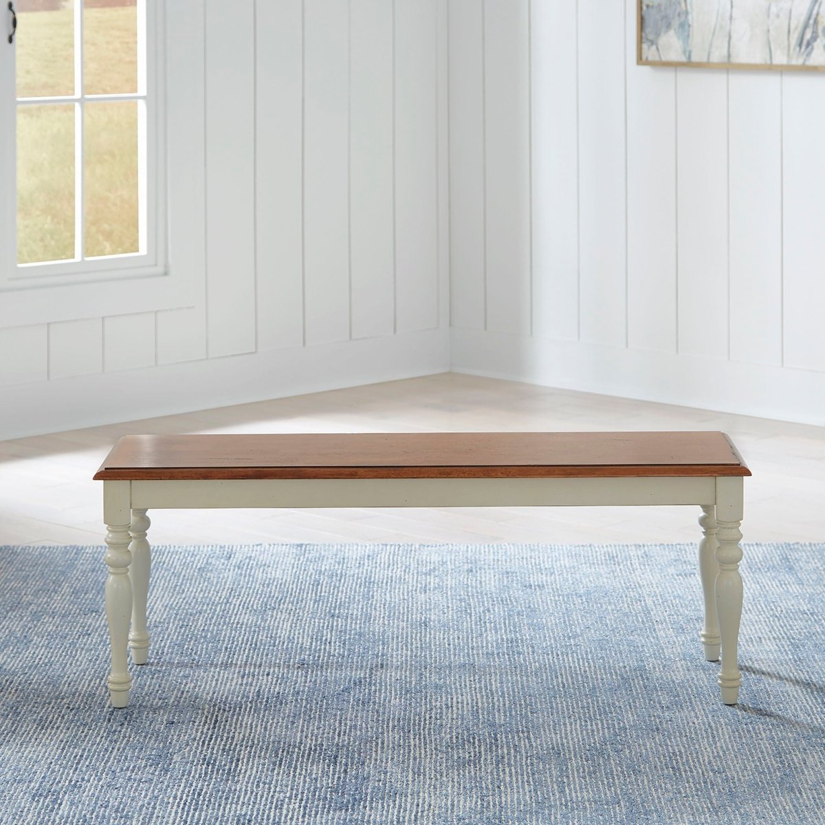 Ocean Isle - Bench - White Dining Benches by Liberty Furniture - Walls Furniture & Mattress