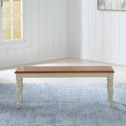 Ocean Isle - Bench - White Dining Benches by Liberty Furniture - Walls Furniture & Mattress