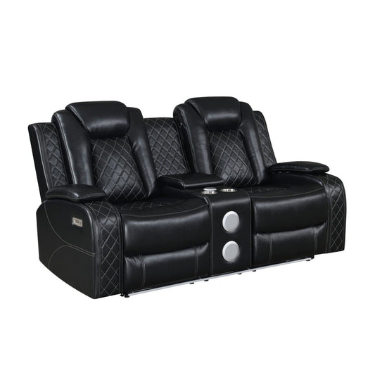 Orion II - Console Loveseat With Dual Recliners Reclining Loveseats by New Classic - Walls Furniture & Mattress