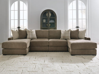 Camellia-Court - Sectional Stationary Sectionals by Benchcraft® - Walls Furniture & Mattress