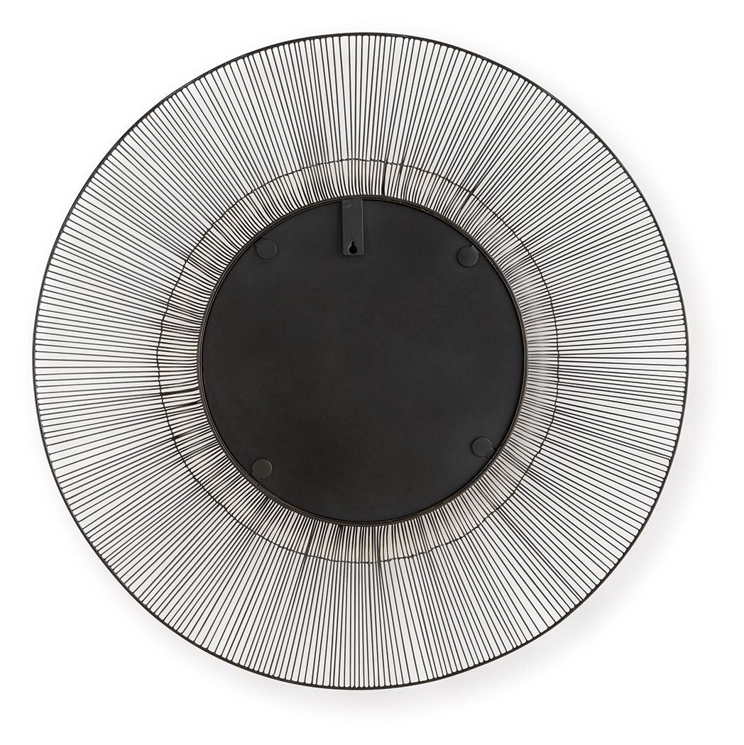 Dallmen - Black / Gold Finish - Accent Mirror Accent Mirrors by Signature Design by Ashley® - Walls Furniture & Mattress