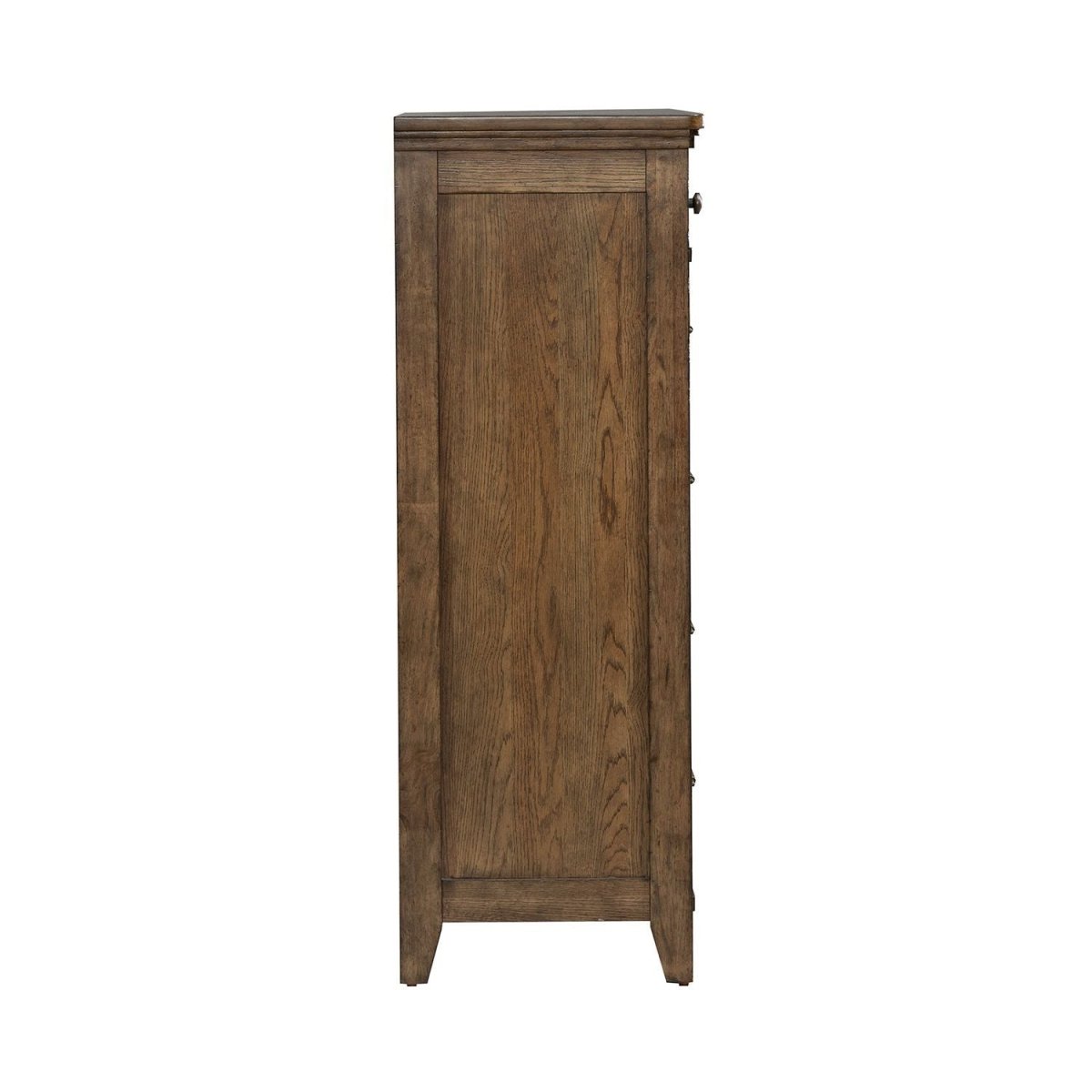 Carolina Park - 5 Drawer Chest - Brown Accent Chests by Liberty Furniture - Walls Furniture & Mattress