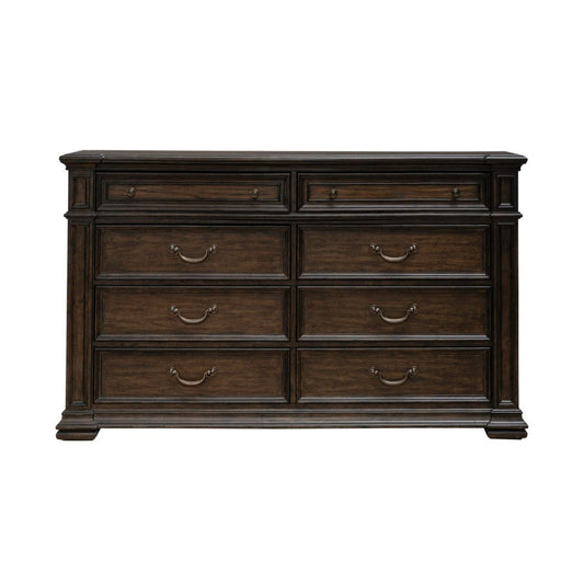 Provence Park - 8 Drawer Dresser - Brown Dressers by Liberty Furniture - Walls Furniture & Mattress