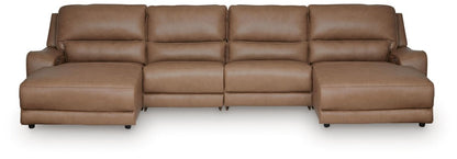 DeepWakes - Power Reclining Sectional Reclining Sectionals by Signature Design by Ashley® - Walls Furniture & Mattress