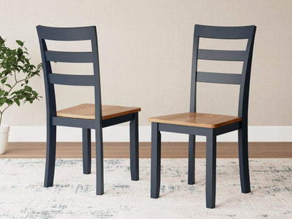 Gesthaven - Dining Room Side Chair (Set of 2) Chair Sets by Signature Design by Ashley® - Walls Furniture & Mattress