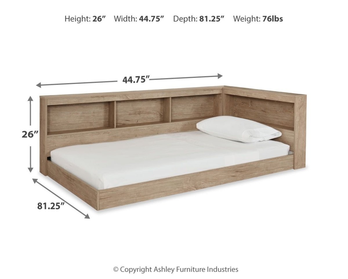 Oliah - Bookcase Storage Bed Storage Beds by Signature Design by Ashley® - Walls Furniture & Mattress
