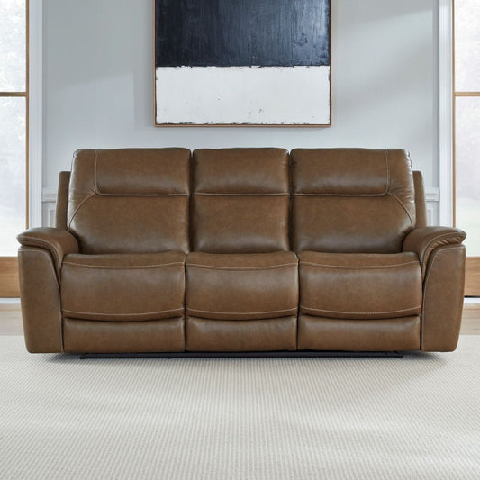 Collins - Sofa P3 & ZG - Brown Reclining Sofas by Liberty Furniture - Walls Furniture & Mattress