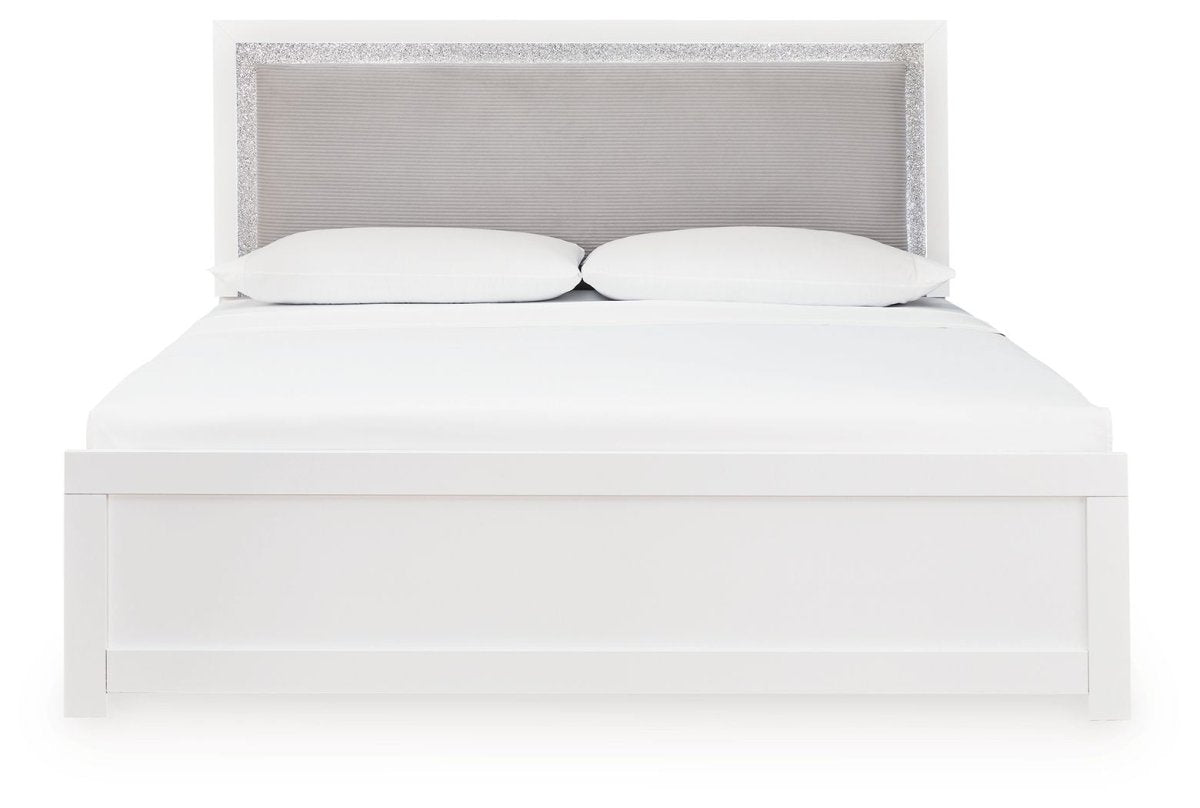 Maeling - Upholstered Panel Bedroom Set 4 Piece Bedroom Sets by Signature Design by Ashley® - Walls Furniture & Mattress