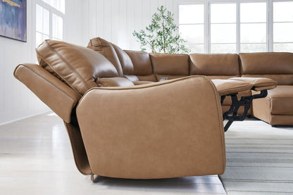 DeepWakes - Power Reclining Sectional Reclining Sectionals by Signature Design by Ashley® - Walls Furniture & Mattress