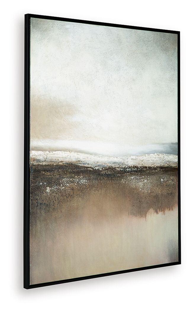Siaking - Wall Art - Brown / Gray / White Canvas Art by Signature Design by Ashley® - Walls Furniture & Mattress