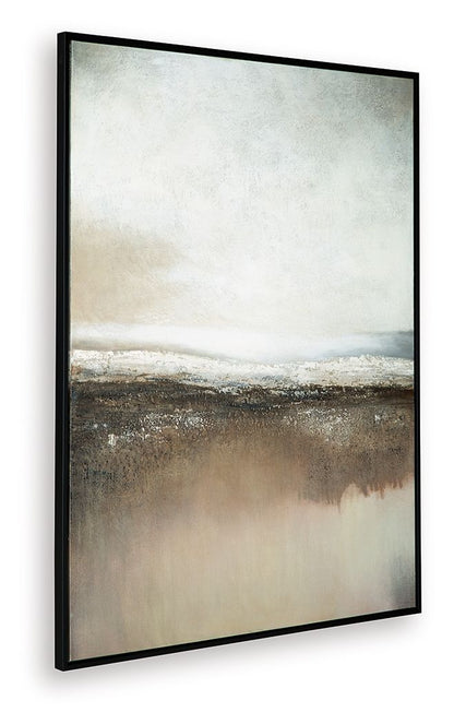 Siaking - Wall Art - Brown / Gray / White Canvas Art by Signature Design by Ashley® - Walls Furniture & Mattress