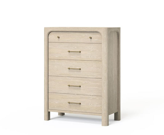 Solano - 5 - Drawer Bedroom Chest Of Drawers - Weathered Mango Accent Chests by Coaster Fine Furniture - Walls Furniture & Mattress