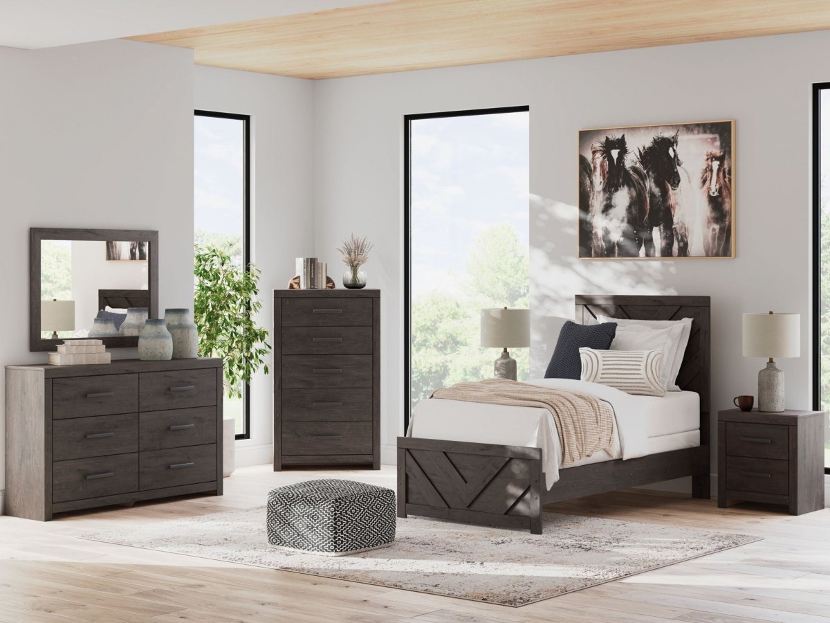 Prendonea - Panel Bedroom Set 5 Piece Bedroom Sets by Signature Design by Ashley® - Walls Furniture & Mattress