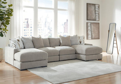 Aslan Court - Sectional Stationary Sectionals by Benchcraft® - Walls Furniture & Mattress