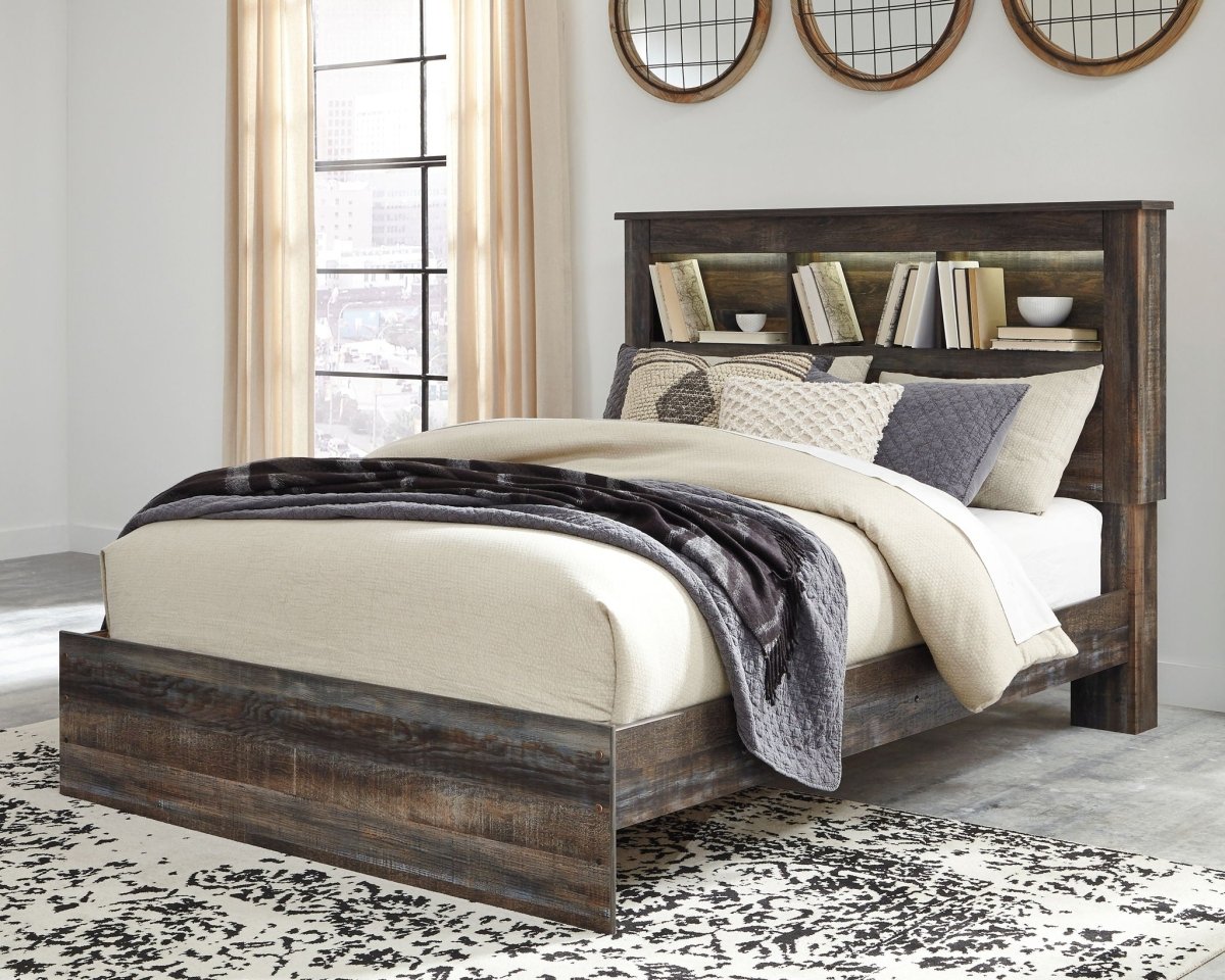 Drystan - Panel Bookcase Bed Panel Beds by Signature Design by Ashley® - Walls Furniture & Mattress