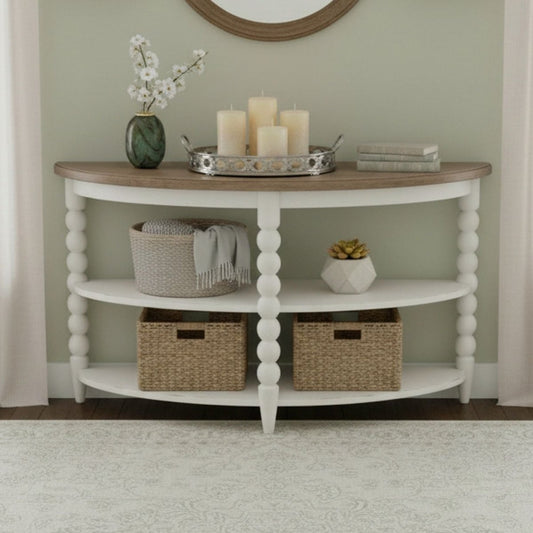 Turnberry Park - Sofa Table - White Sofa Tables by Liberty Furniture - Walls Furniture & Mattress
