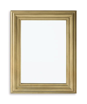 Keneriah - Accent Mirror - Gold Finish Accent Mirrors by Signature Design by Ashley® - Walls Furniture & Mattress