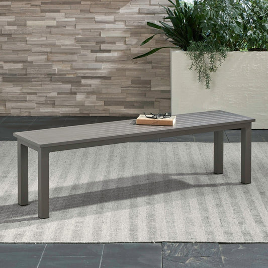 Plantation Key - Outdoor Dining Bench - Granite Benches by Liberty Furniture - Walls Furniture & Mattress