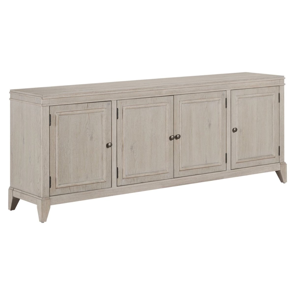 New Haven - 82'' TV Console - Sanctuary White TV Stands by Liberty Furniture - Walls Furniture & Mattress