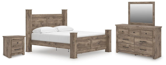 Rusticott - Poster Bedroom Set 4 Piece Bedroom Sets by Signature Design by Ashley® - Walls Furniture & Mattress