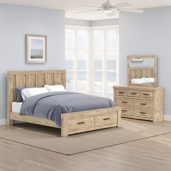 Oliandon - Seven Drawer Dresser - Light Brown Dressers by Signature Design by Ashley® - Walls Furniture & Mattress