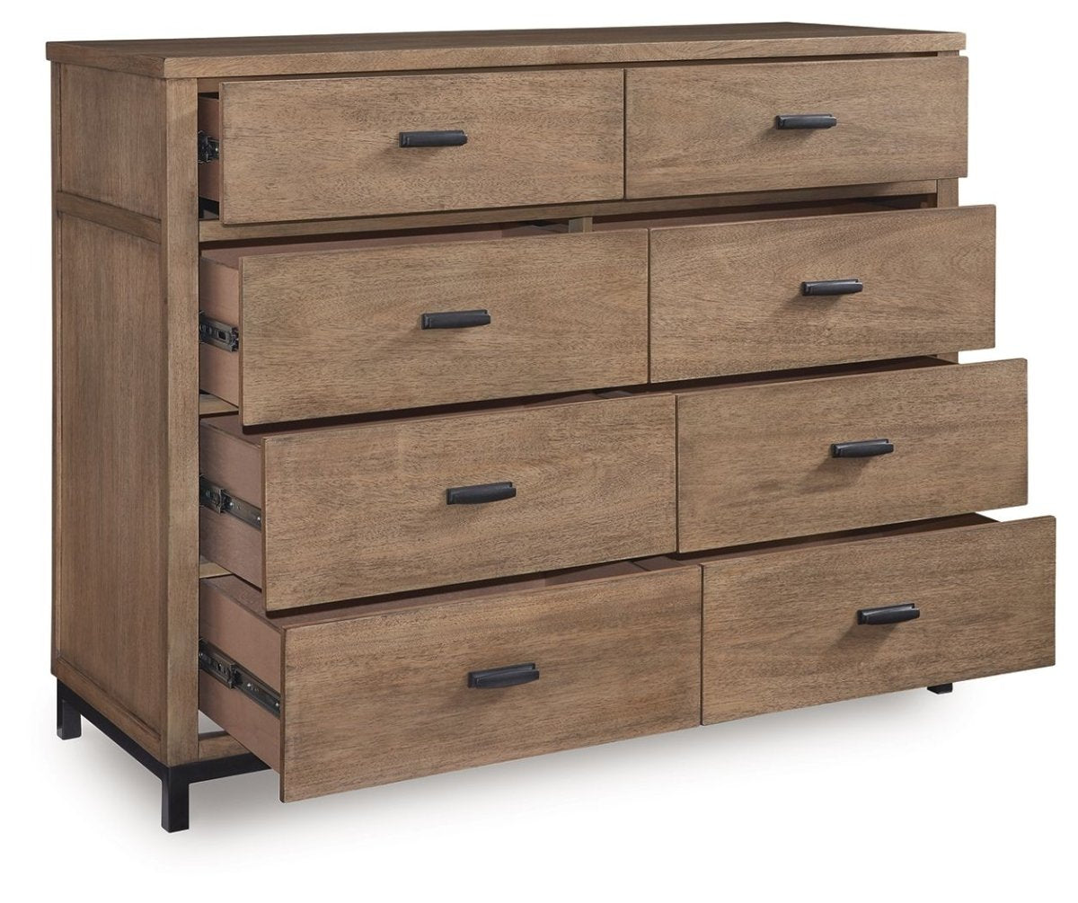 Tomtyn - Upholstered Bed Set 5 Piece Bedroom Sets by Benchcraft® - Walls Furniture & Mattress