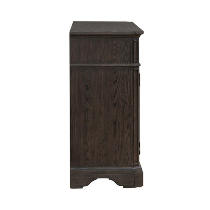 Grant Park - Wine Buffet - Brown Buffets by Liberty Furniture - Walls Furniture & Mattress