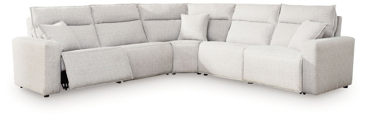 Modmax II - Reclining Sectional - Stone Reclining Sectionals by Signature Design by Ashley® - Walls Furniture & Mattress