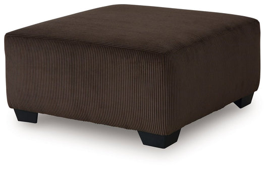 Kimlee - Chocolate - Oversized Accent Ottoman Accent Ottomans by Signature Design by Ashley® - Walls Furniture & Mattress